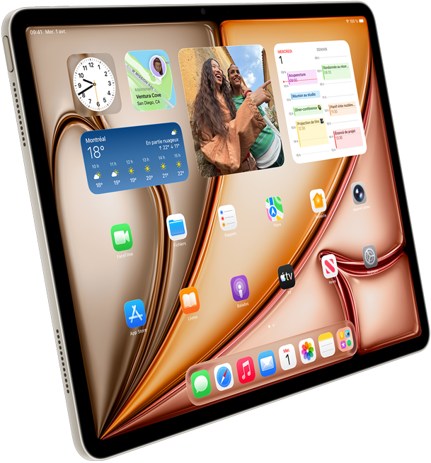 iPad Air comète