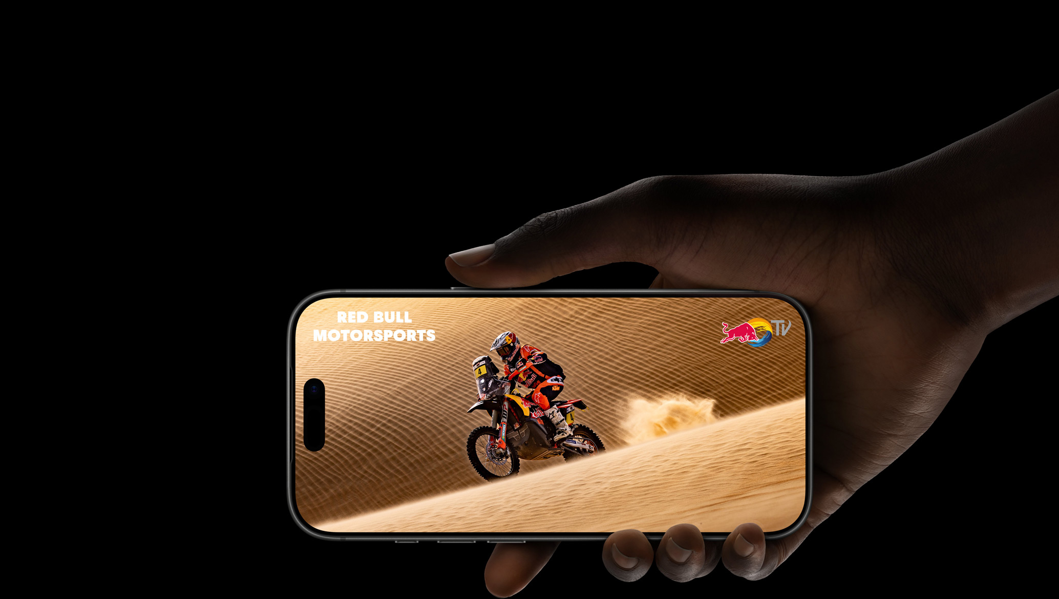 A scene from the Apple TV+ series Silo demonstrates the extended battery life of iPhone 17 Pro