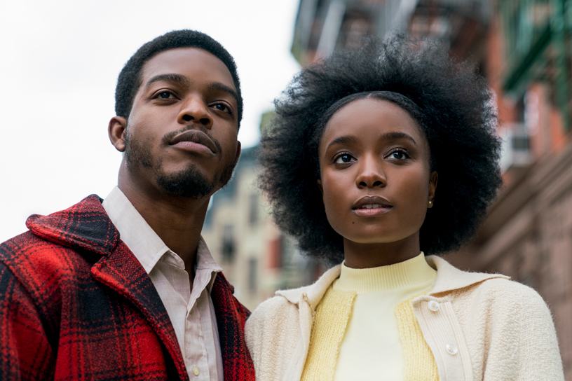 “Sokağın Dili Olsa” filminin oyuncuları Stephan James ve KiKi Layne.
