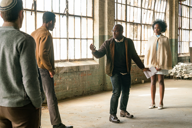 Barry Jenkins, sette Dave Franco, Stephan James ve KiKi Layne ile birlikte.