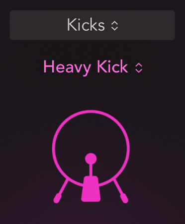 Demo of sound-shaping controls on heavy kick drum